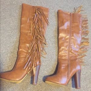 Fringe Boots